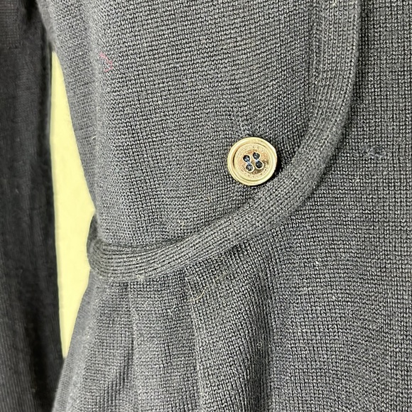 Burberry Merino Knit Piped Nova Check Turtleneck Sweater - Picture 3 of 12